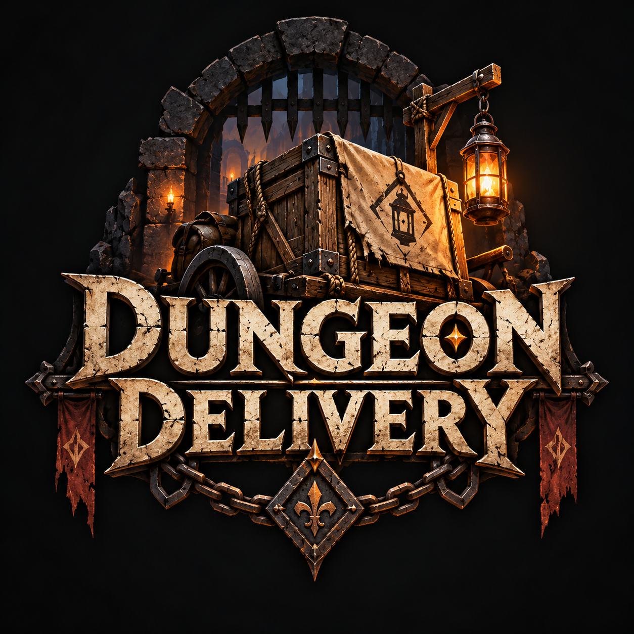 Dungeon Delivery Logo
